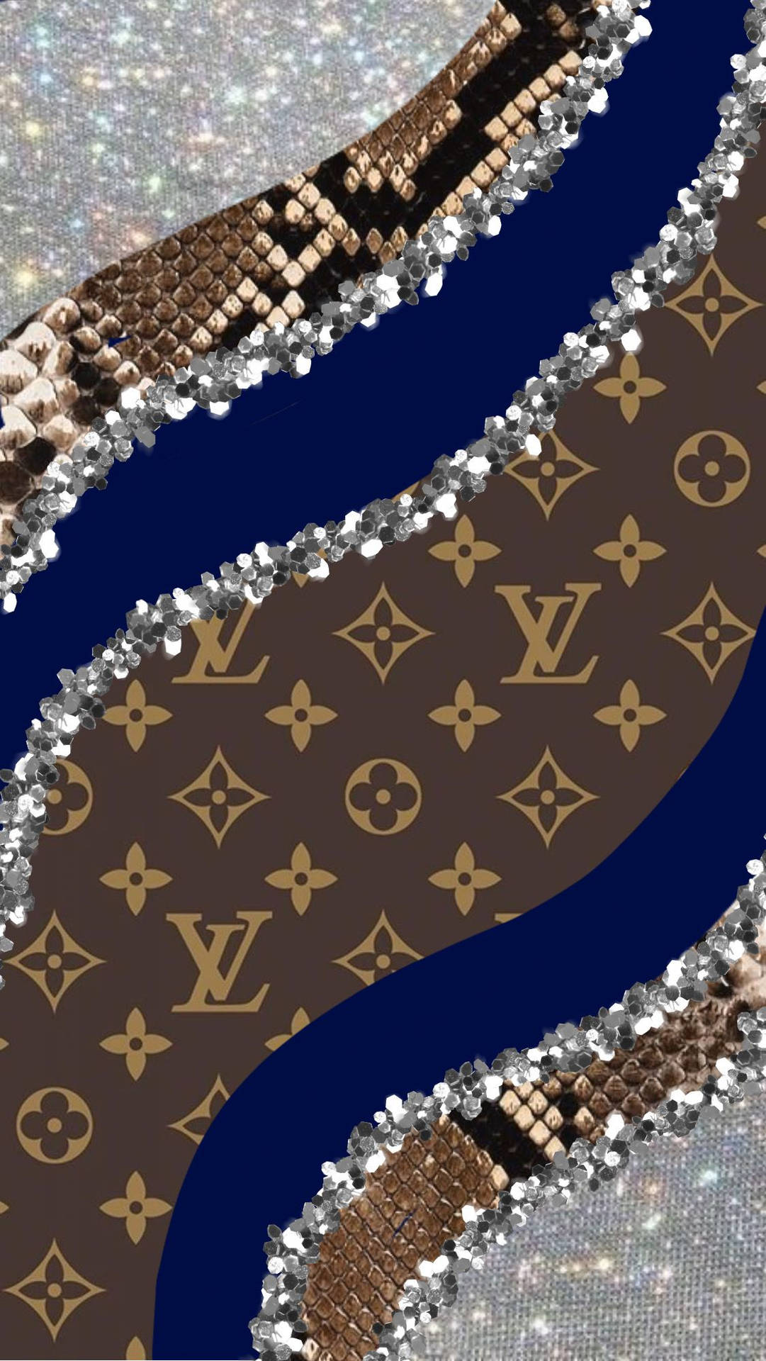 Download Feel the Glamour of Louis Vuitton Wallpaper