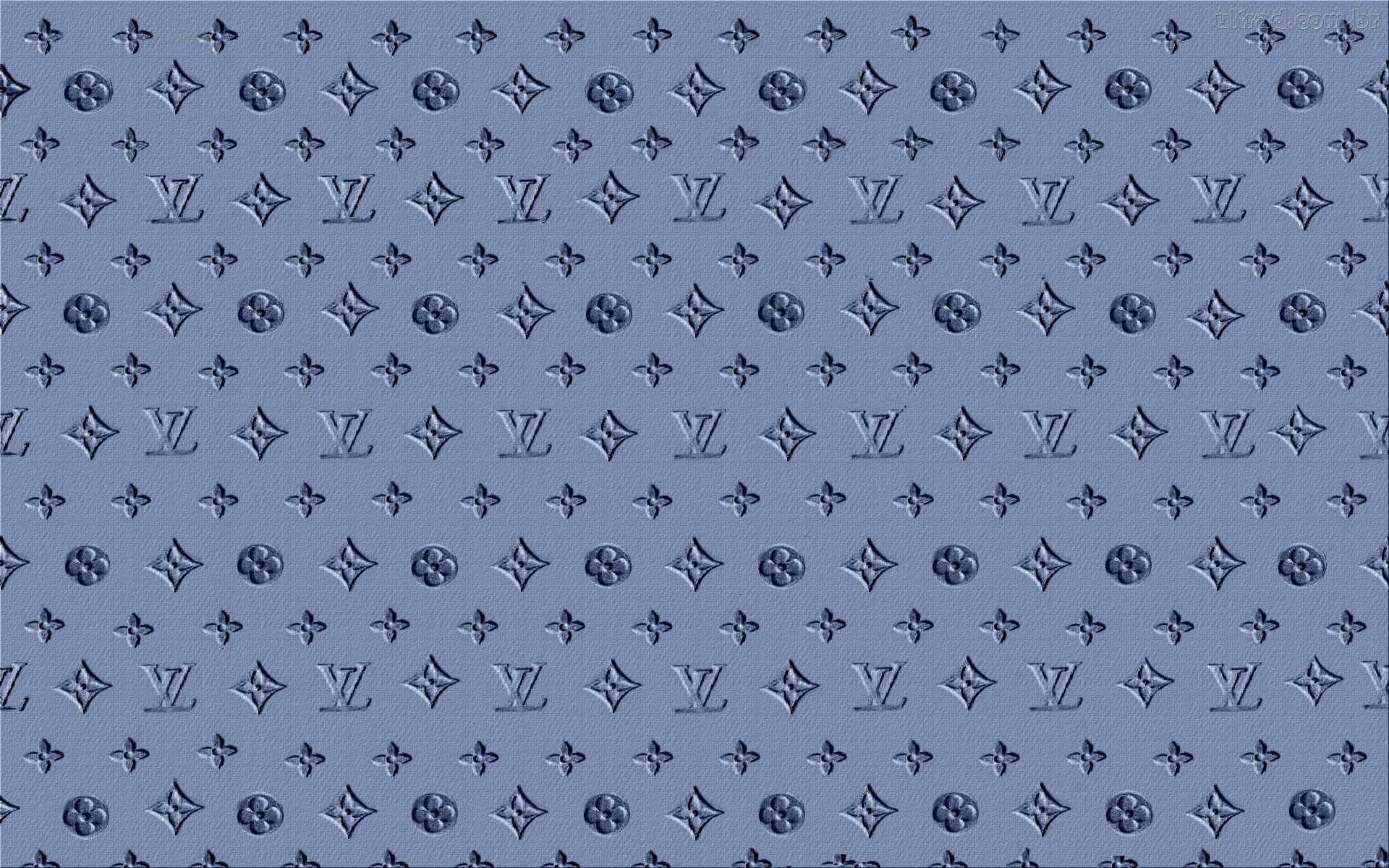 Lilaästhetischer Hintergrund Von Louis Vuitton