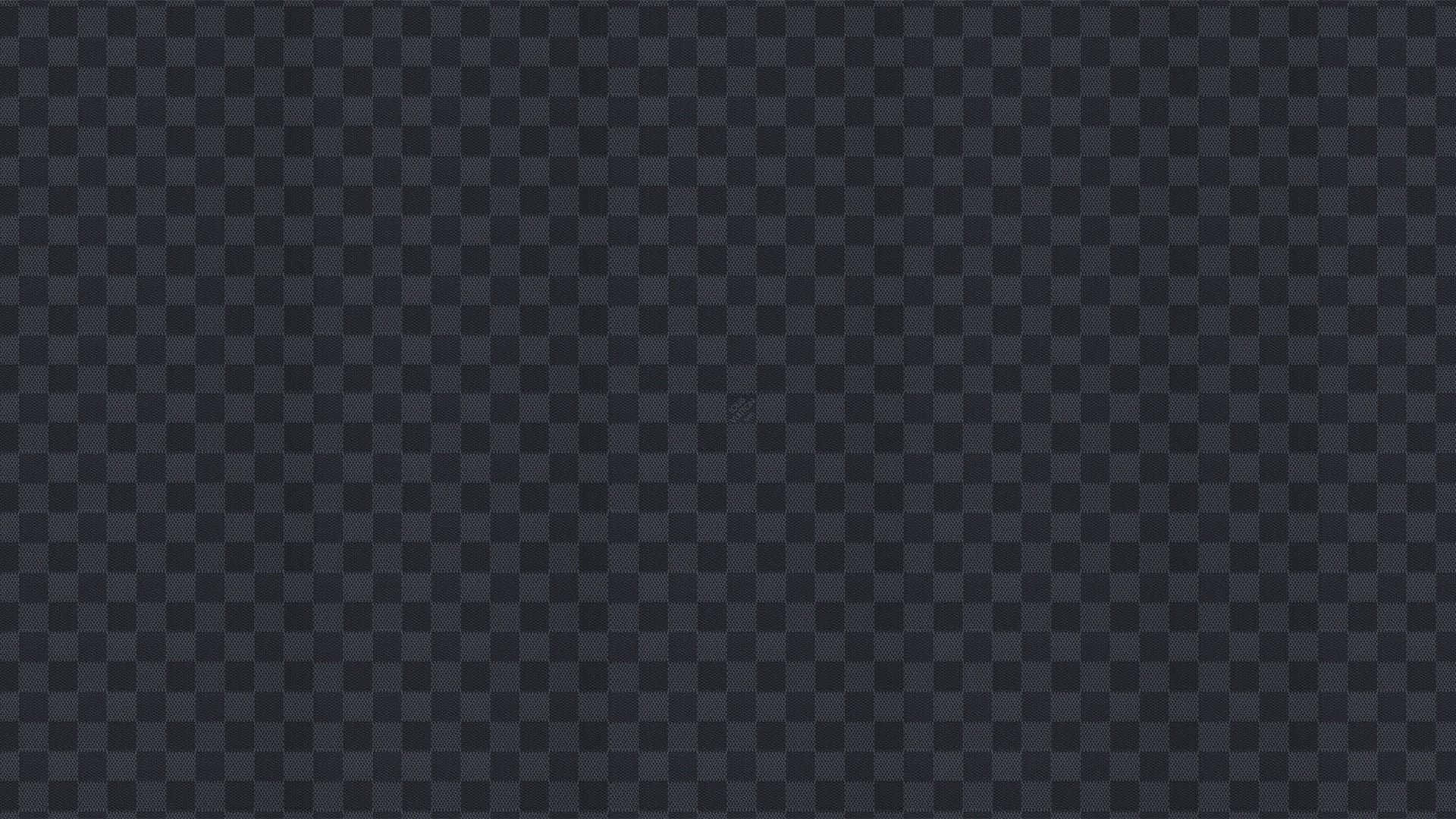 Download Black And Grey Checkered Louis Vuitton Background