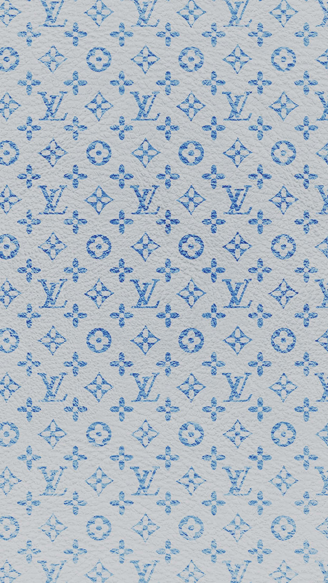 Bildmodeaccessoarer För Fashionistas I Louis Vuitton-blått Wallpaper