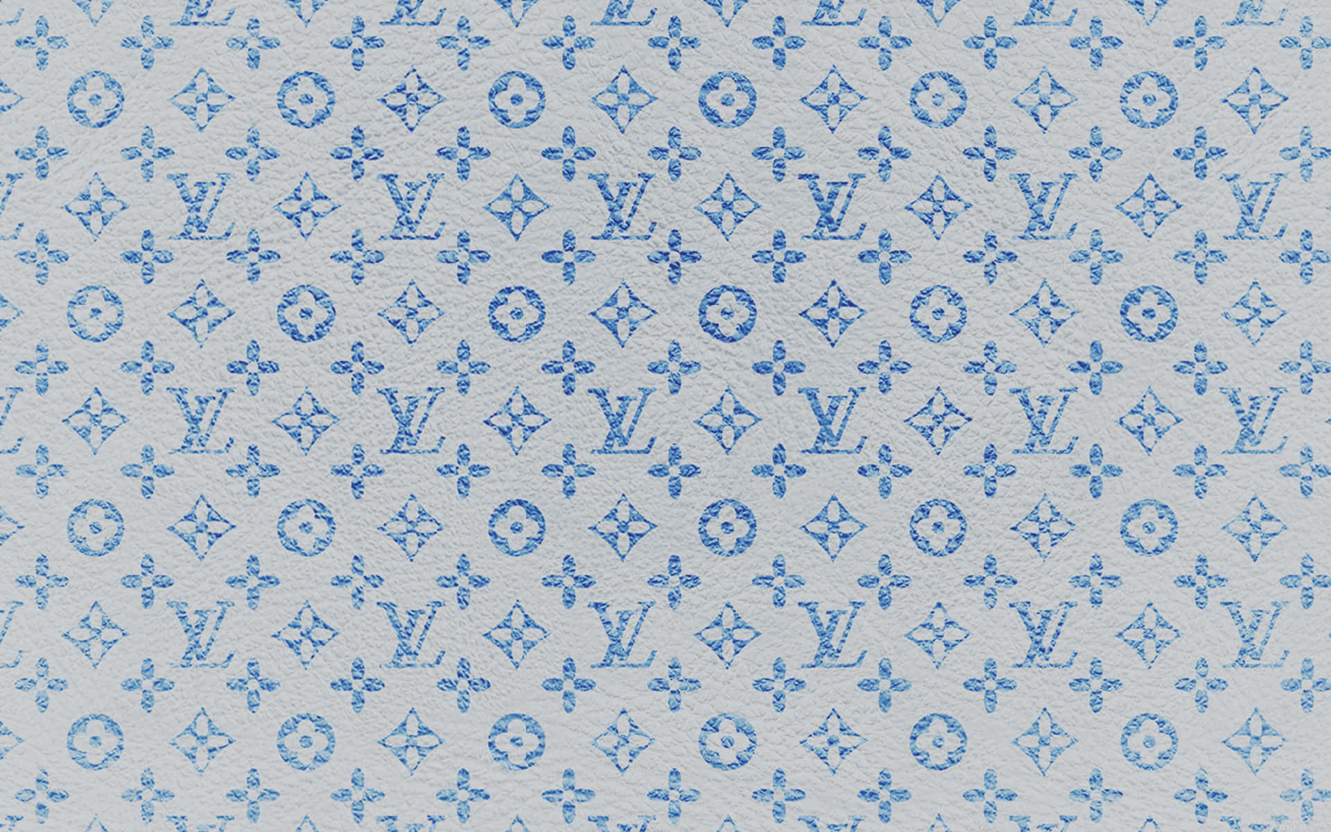 Lyxigalouis Vuitton Blå Wallpaper