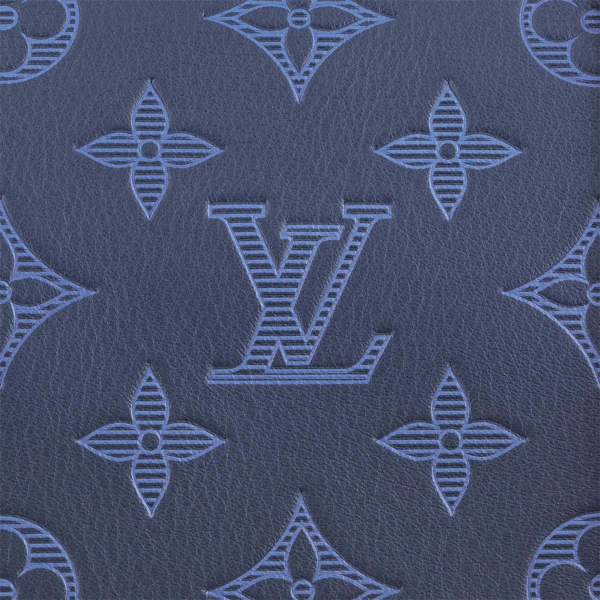 Stærk og moderne: klassisk Louis Vuitton-stil. Wallpaper