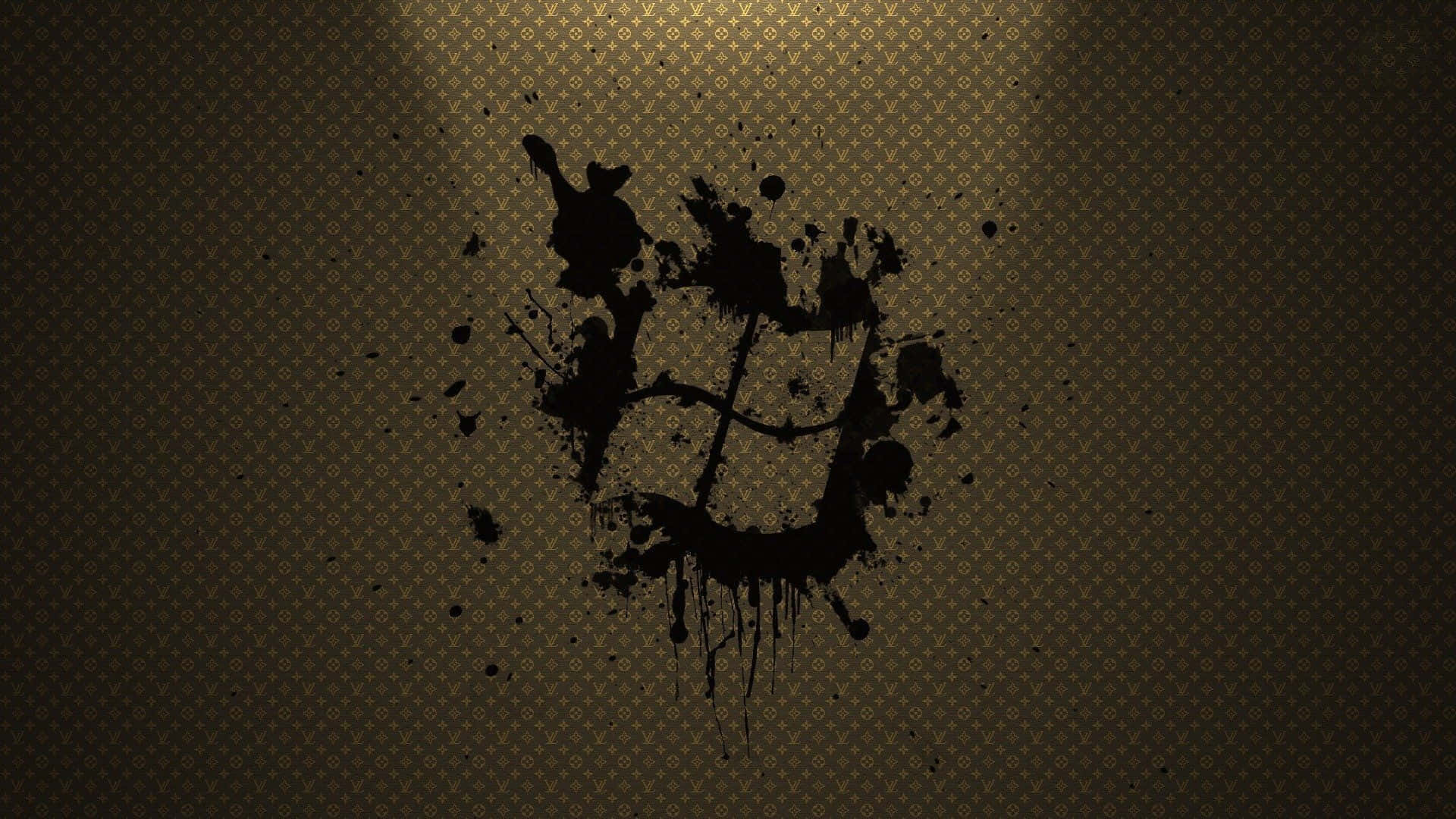 wallpaper 3d louis vuitton logo