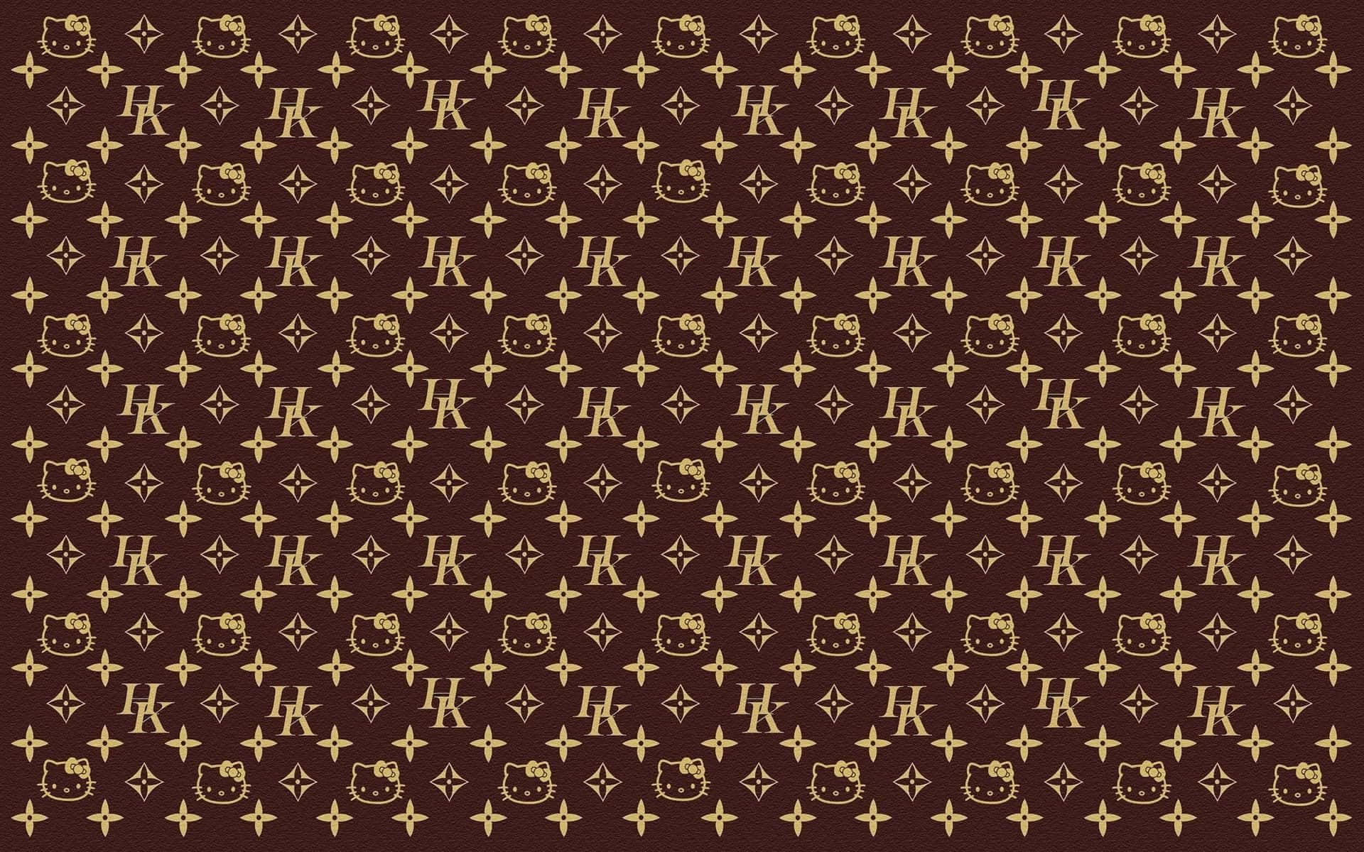 Get the luxurious look and feel of Louis Vuitton on your desktop with this sophisticated wallpaper Wallpaper