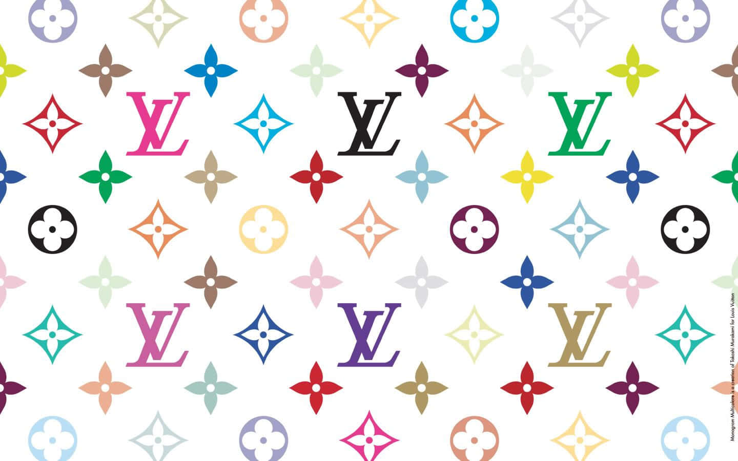 Louis Vuitton Iconic Monogram Desktop Wallpaper