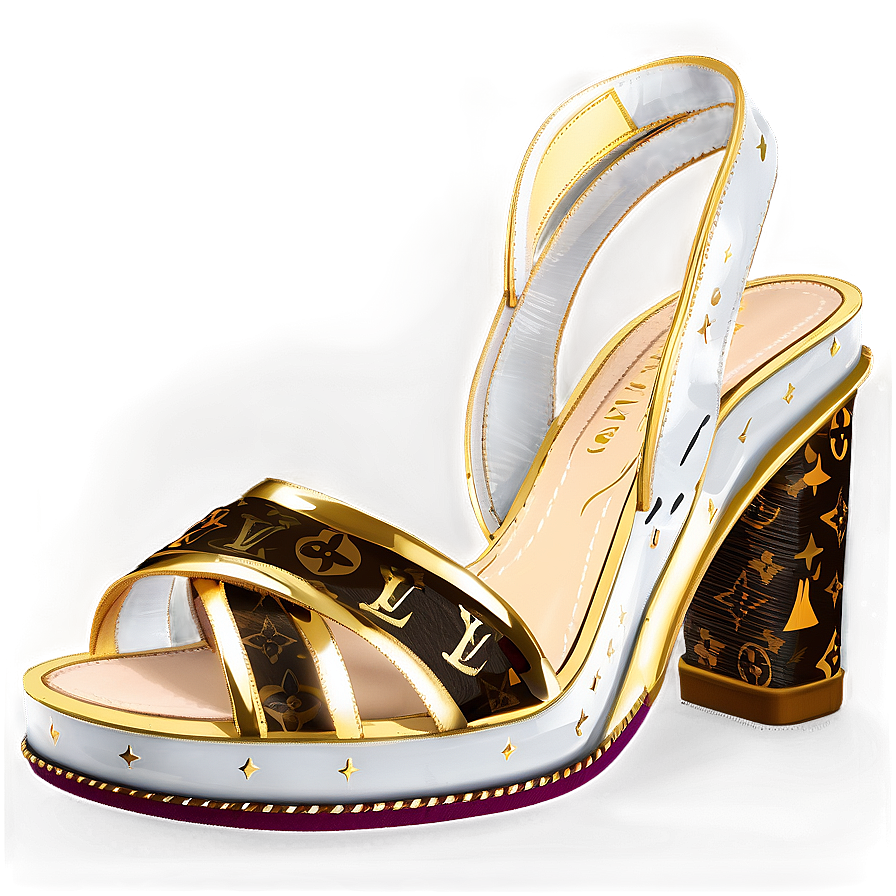 Louis Vuitton Heels Png Tak PNG