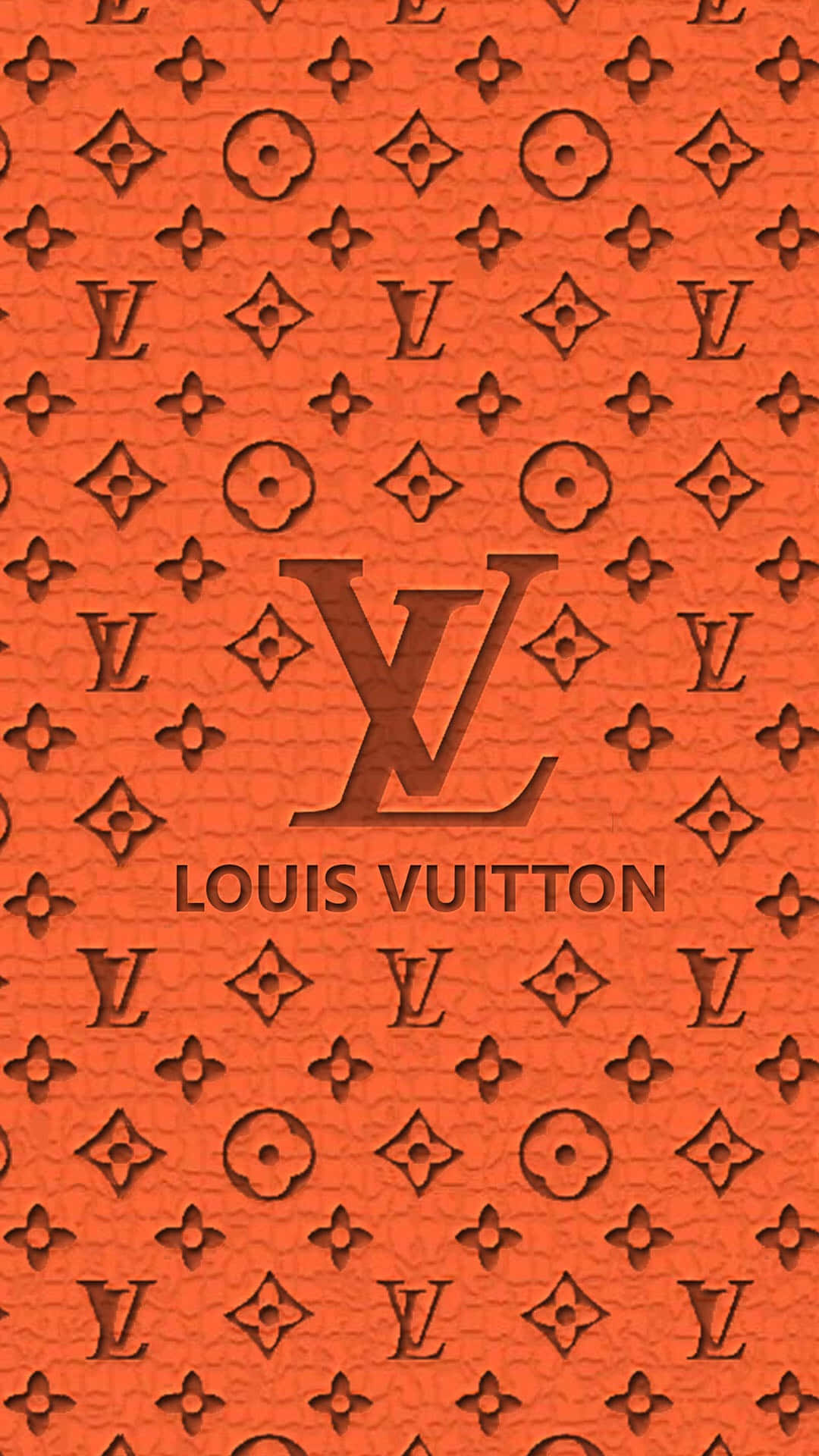 Fang skønhed og elegance med Louis Vuitton iPhone, vist her i naturlige nuancer. Wallpaper