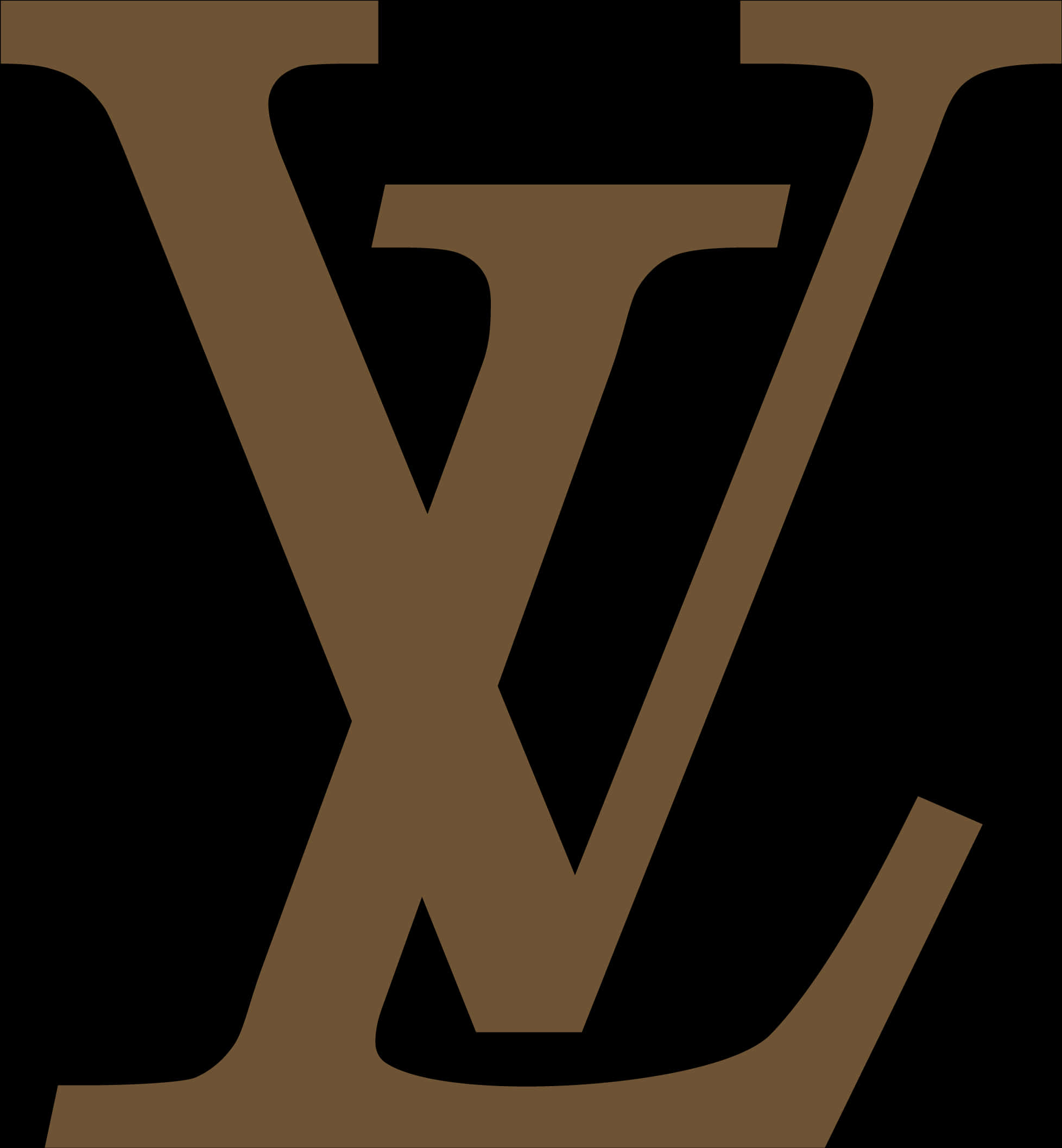 Louis Vuitton Monogram Logo PNG