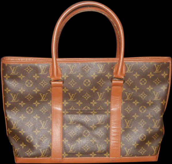 Louis Vuitton Monogram Tote Bag PNG