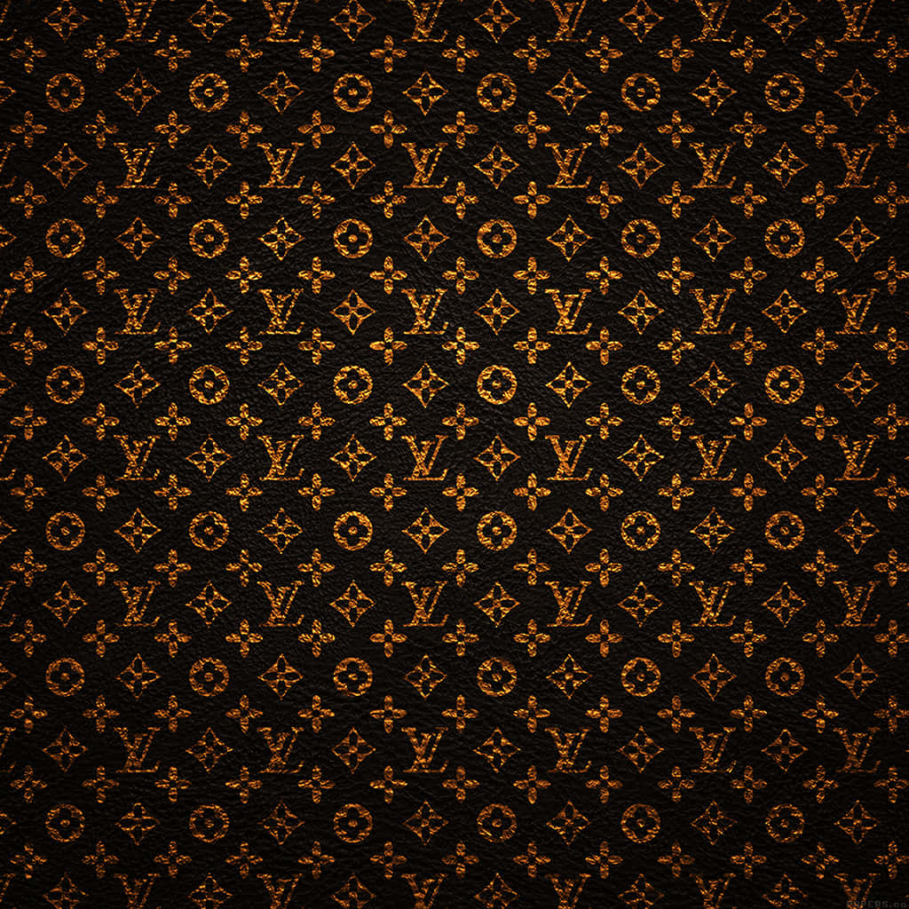 Zeitloserluxusstil Mit Dem Louis Vuitton Muster Wallpaper