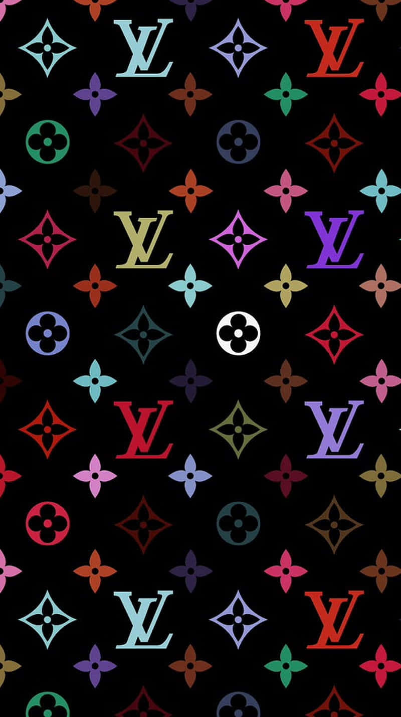 Eineluxuriöse Louis Vuitton Muster Tapete Wallpaper