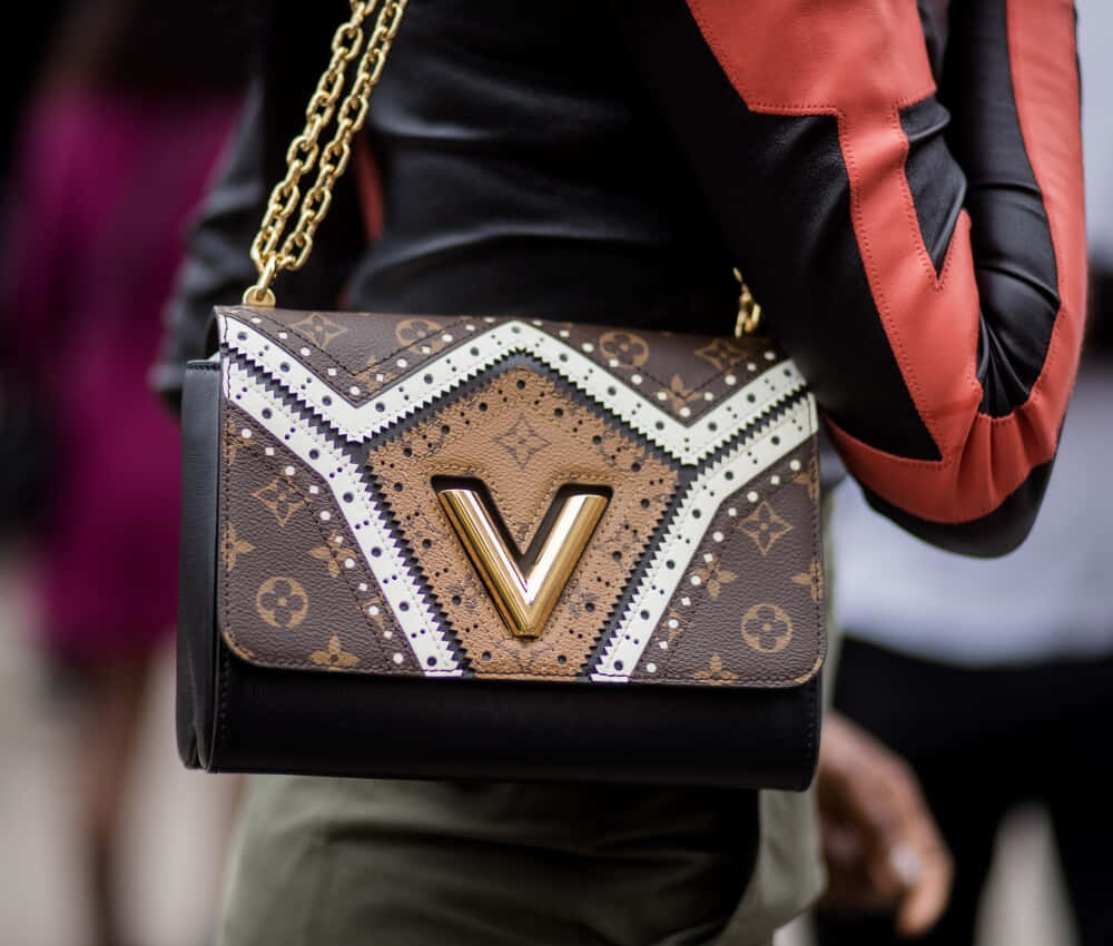 Louis Vuitton 2017 Monogram Blossom Twist MM - Brown Shoulder Bags