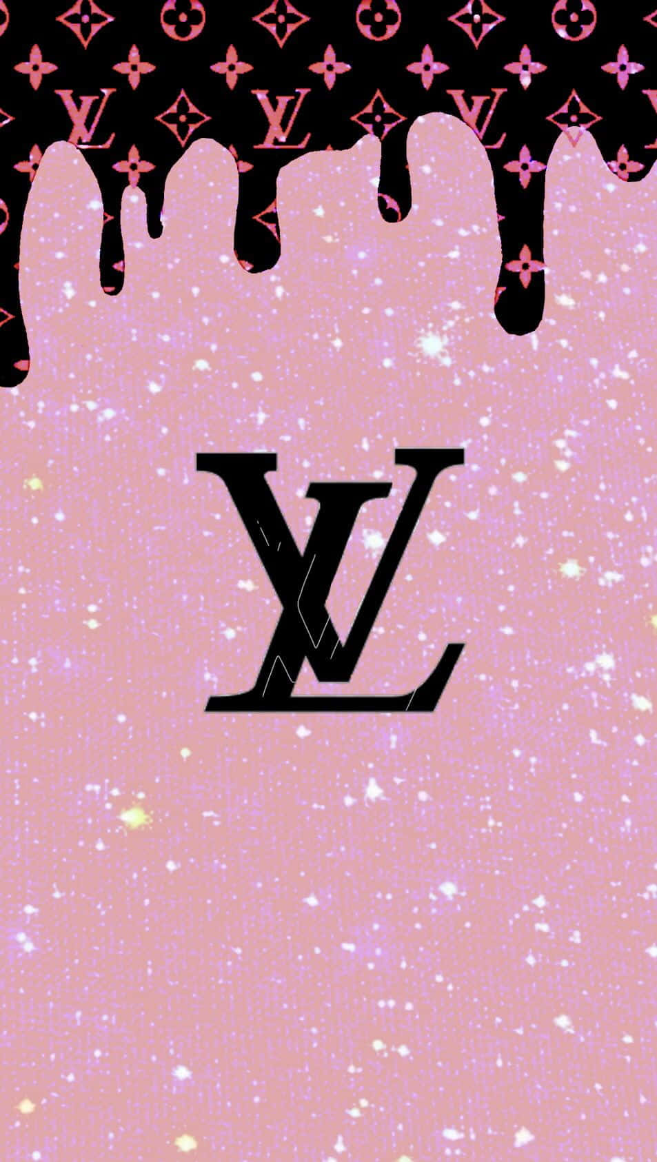 Louis Vuitton Pink Luxury Handbag Wallpaper