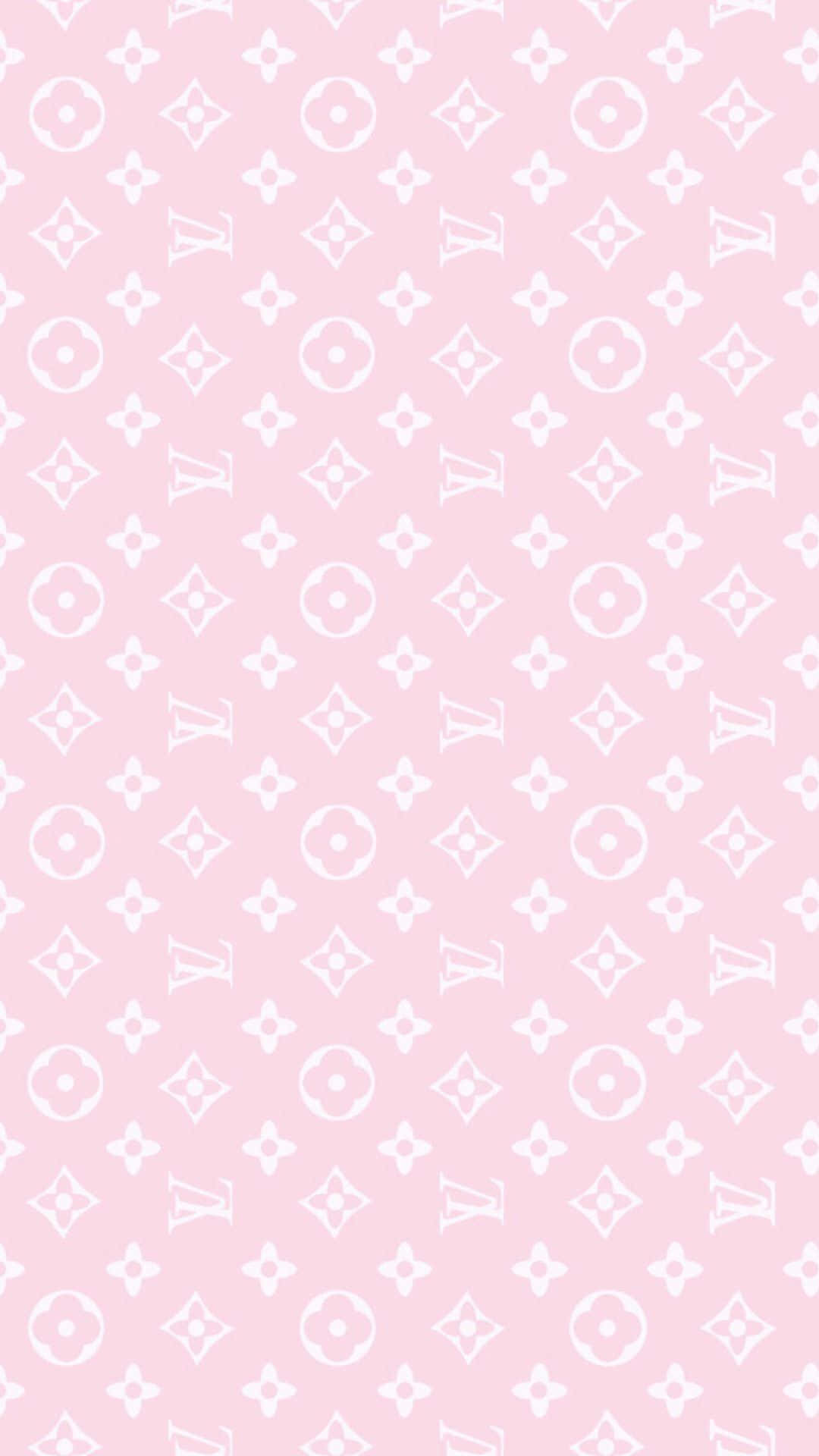 pink louis vuitton pattern