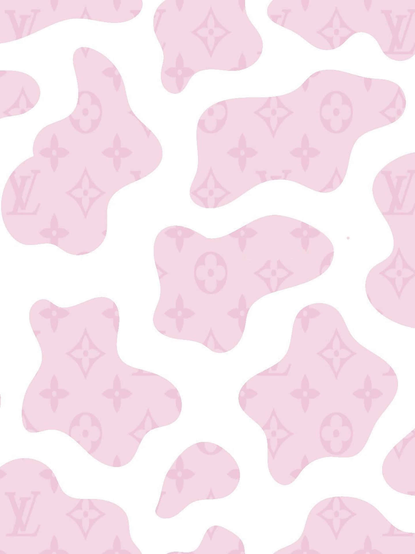 Download Louis Vuitton Aesthetic Pink Lips Wallpaper