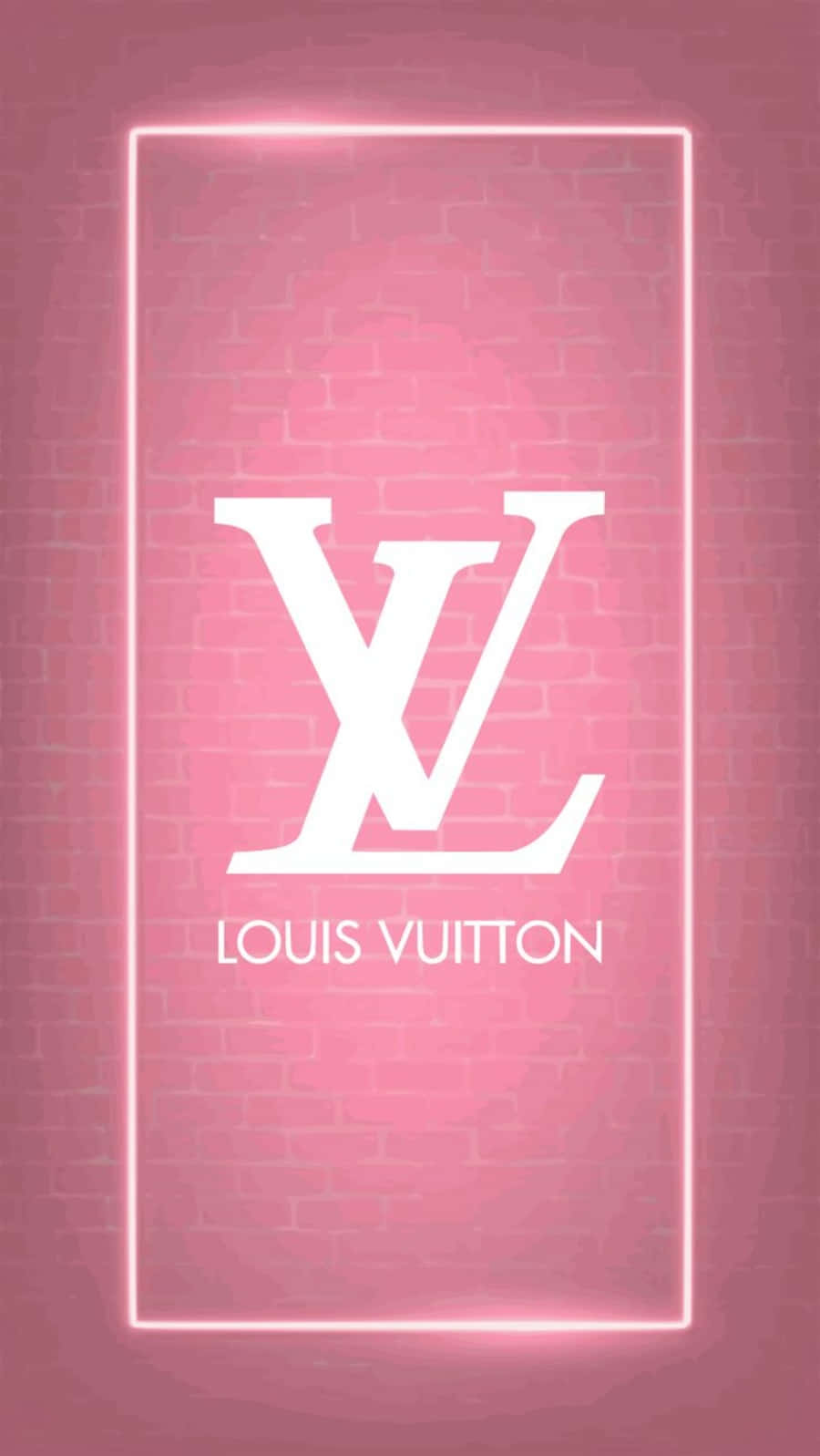 vuitton wallpaper pink and