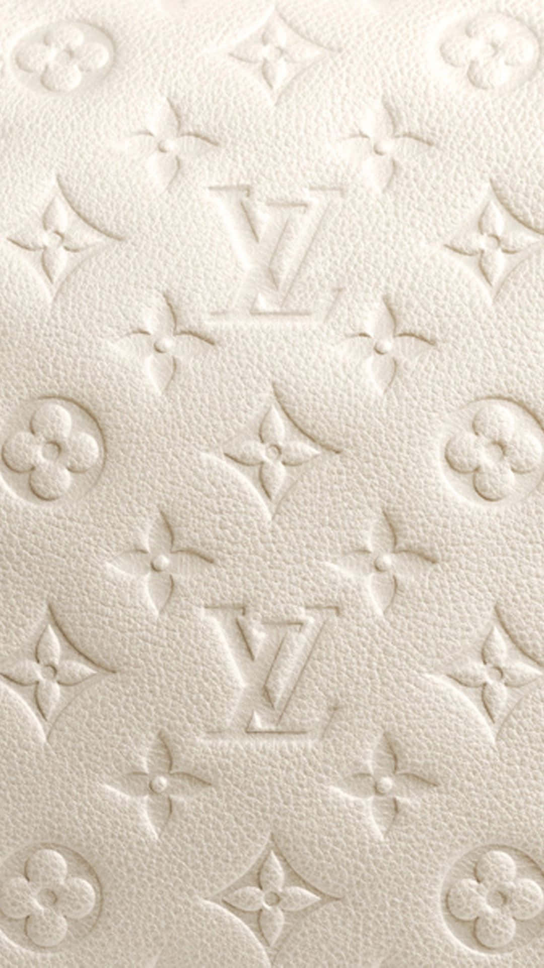 Download Embossed Pattern Louis Vuitton Phone Wallpaper