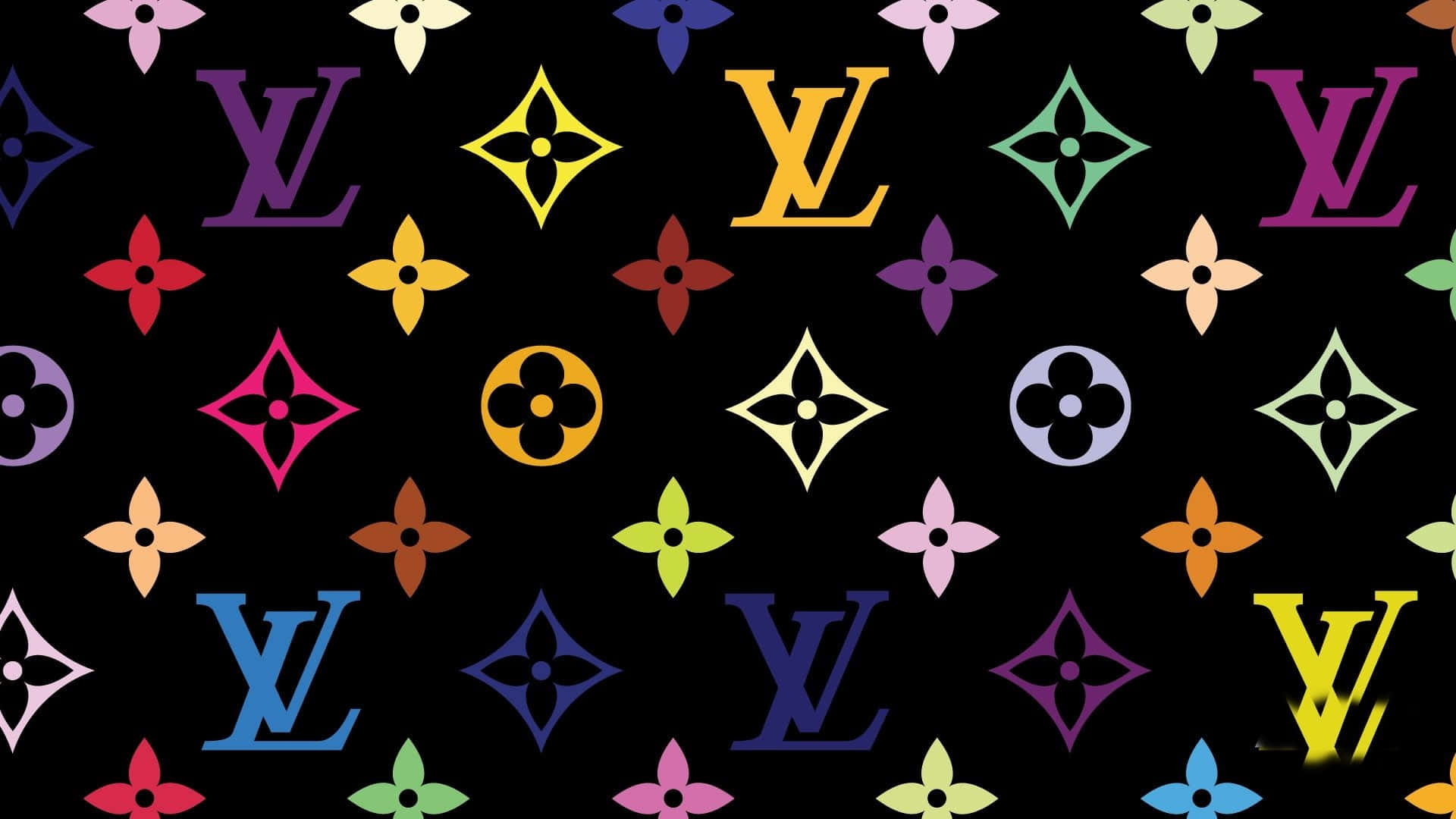 Add a unique touch to your wardrobe with a classic Louis Vuitton print Wallpaper