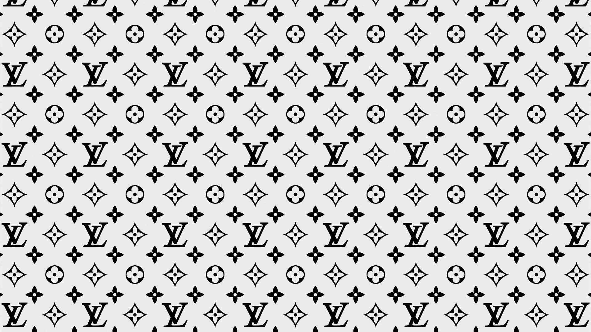 Enhance your look with the timeless elegance of Louis Vuitton Print Wallpaper