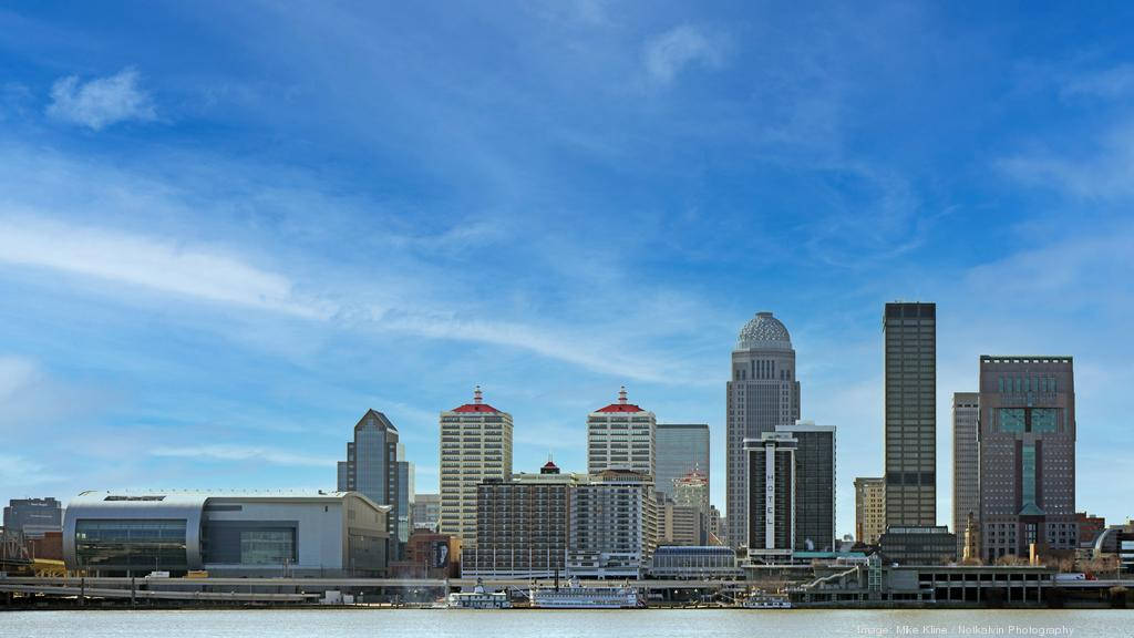 Louisville Skyline In The Daytime Wallpaper