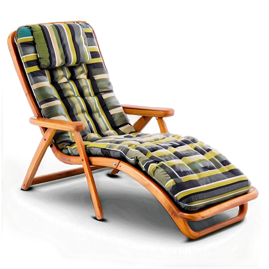 Lounge Lawn Chair Png 06132024 PNG