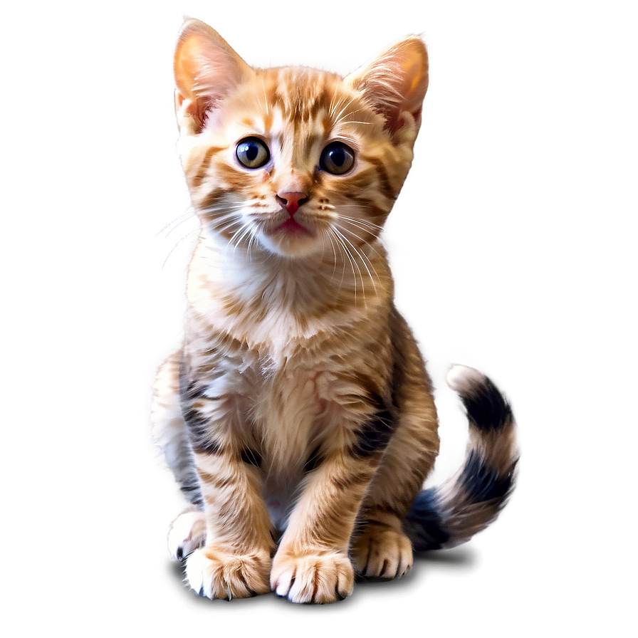 Lovable Kitten Friend Png Bnv14 PNG