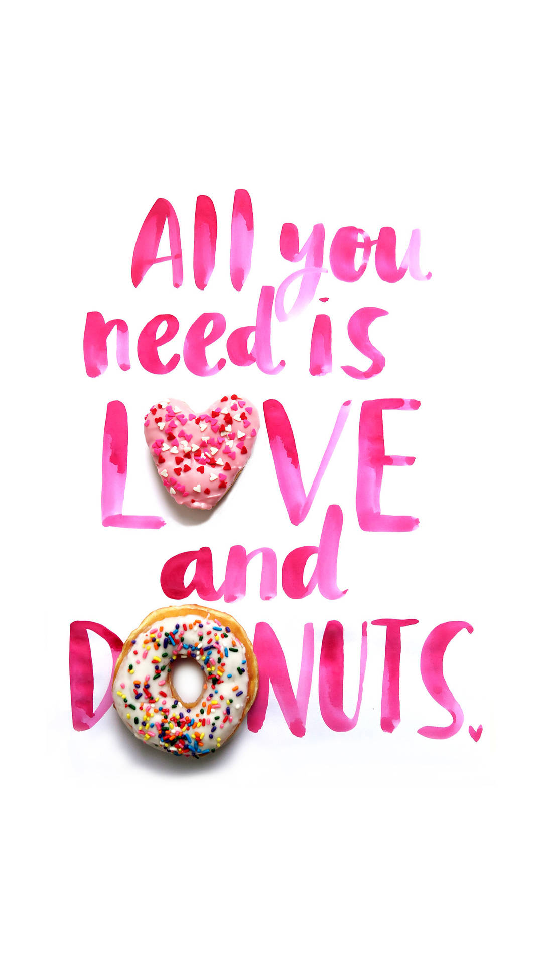 Love And Dunkin Donuts Wallpaper