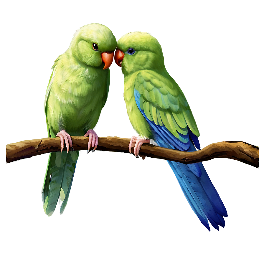 Love Birds Pair Png Myx PNG