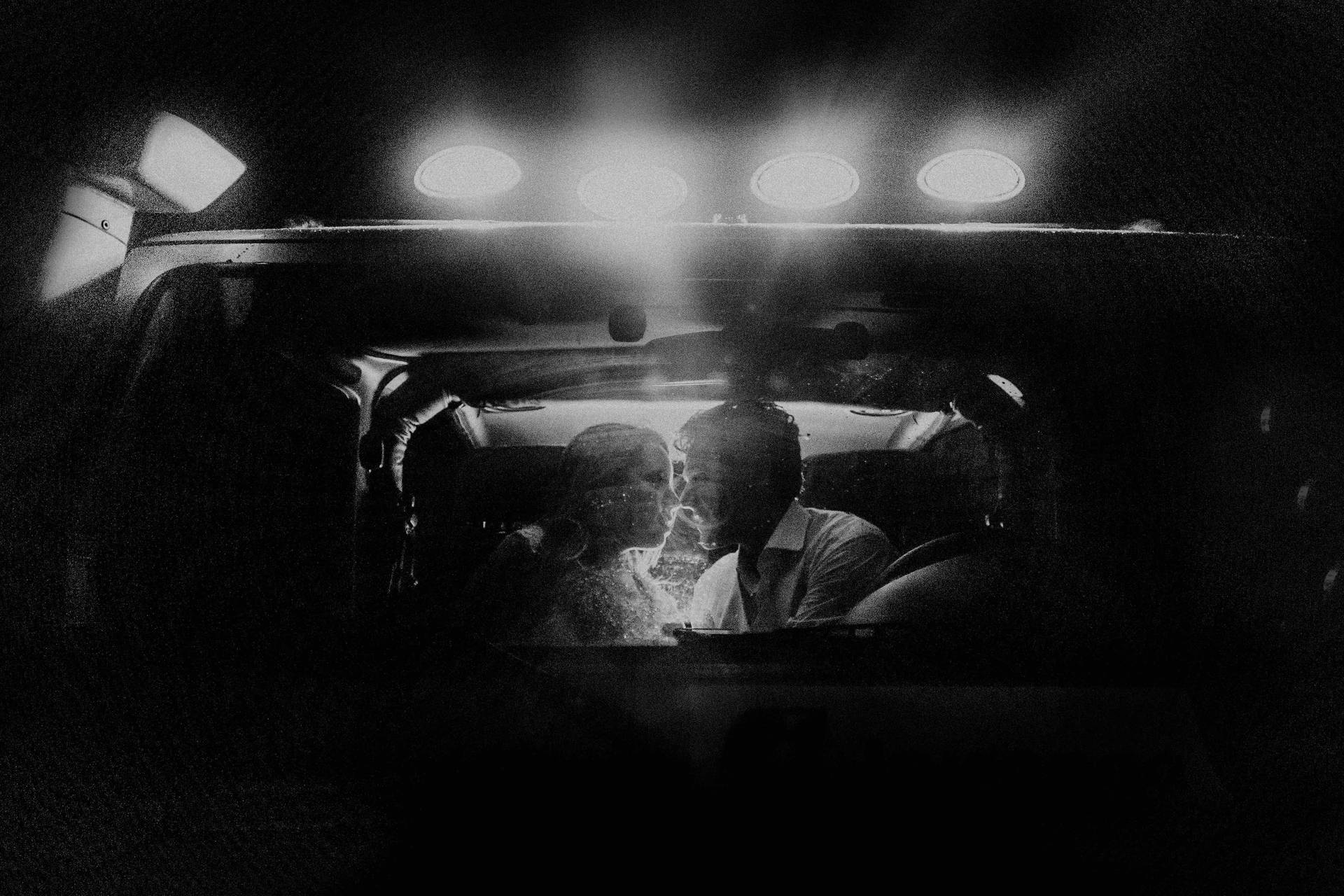 Love Black And White Couple In Car