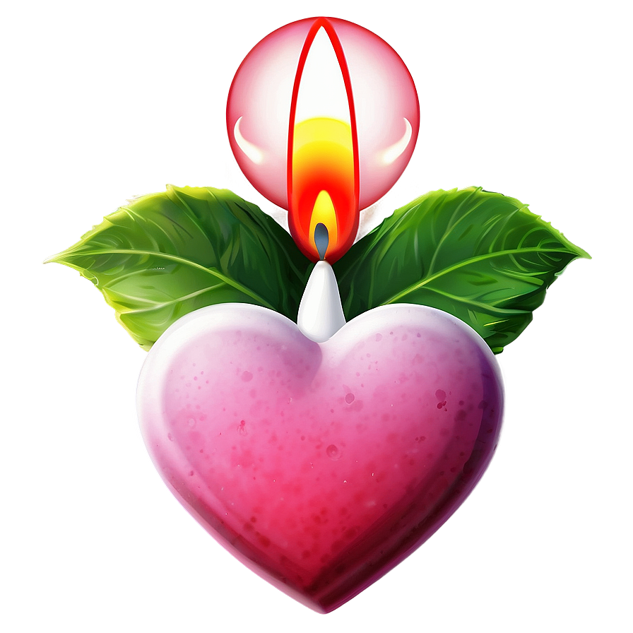 Love Candle Png 5 PNG