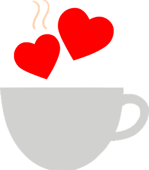 Love Coffee Concept Art PNG
