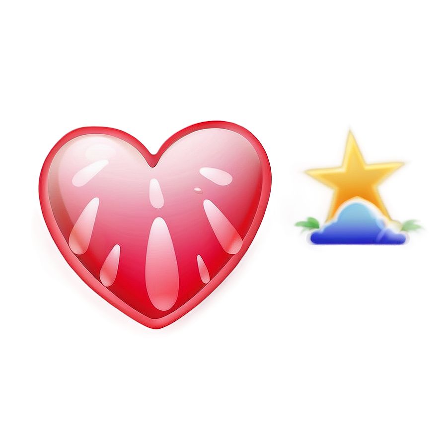 Love Heart Emoji Png Ldk PNG