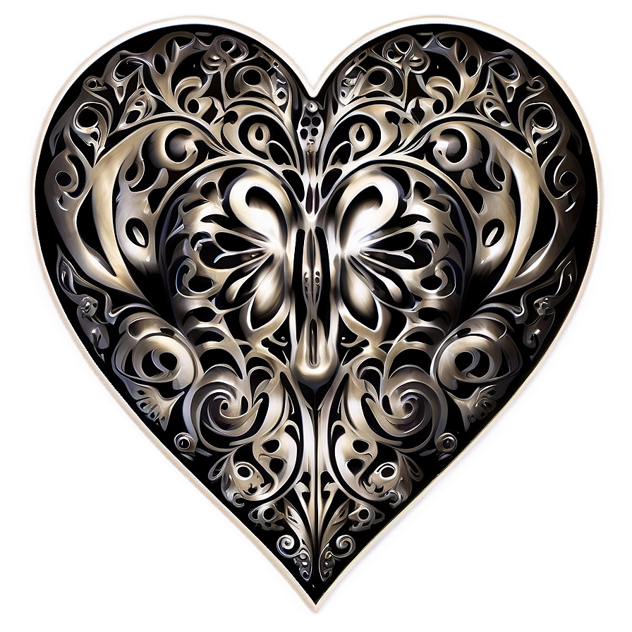 Download Love Heart Tattoo Art Png 23 | Wallpapers.com