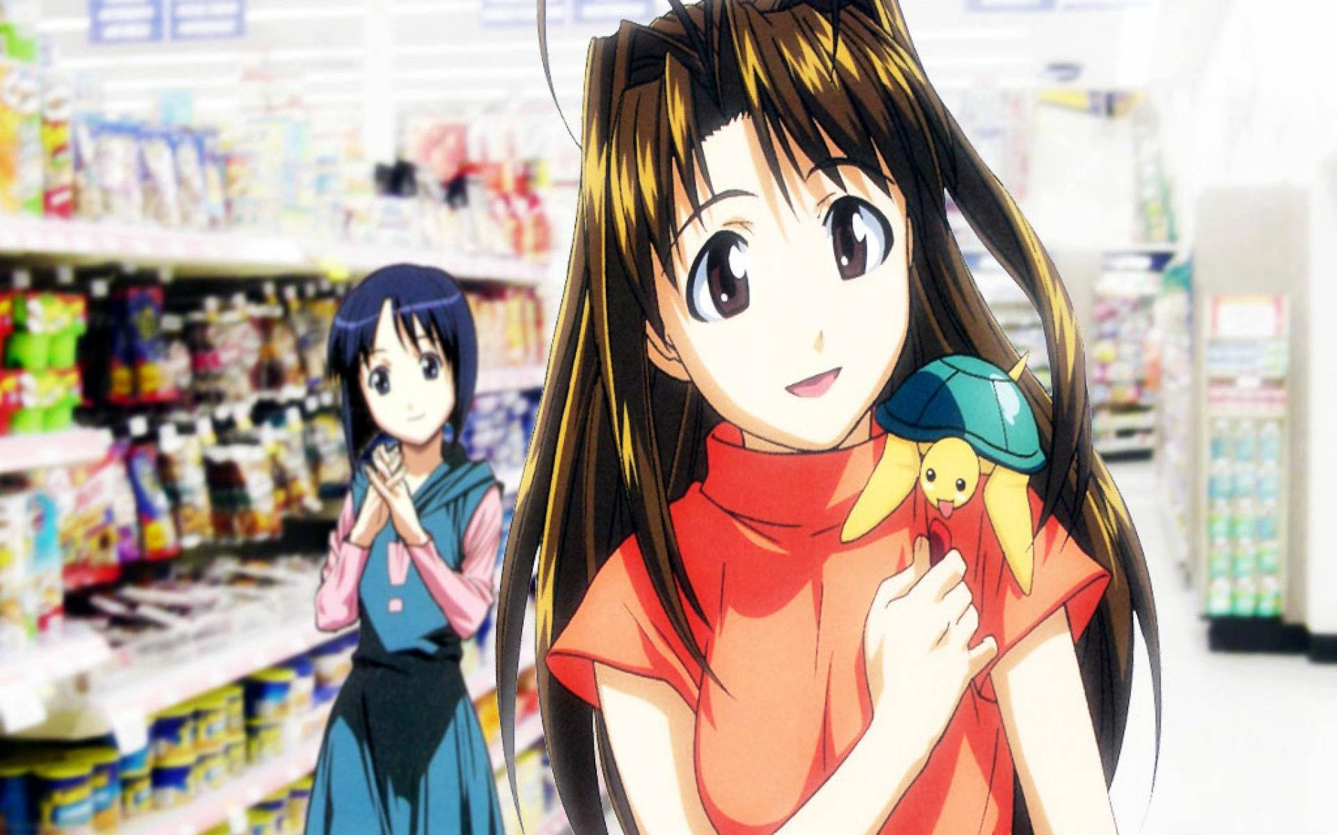 Love Hina At Grocery Store