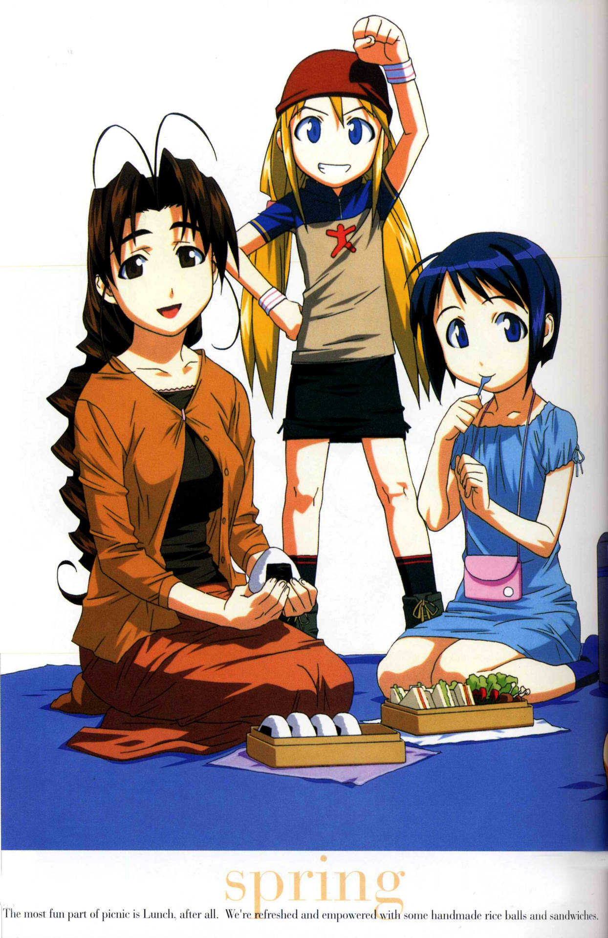 Love Hina Spring Lunch