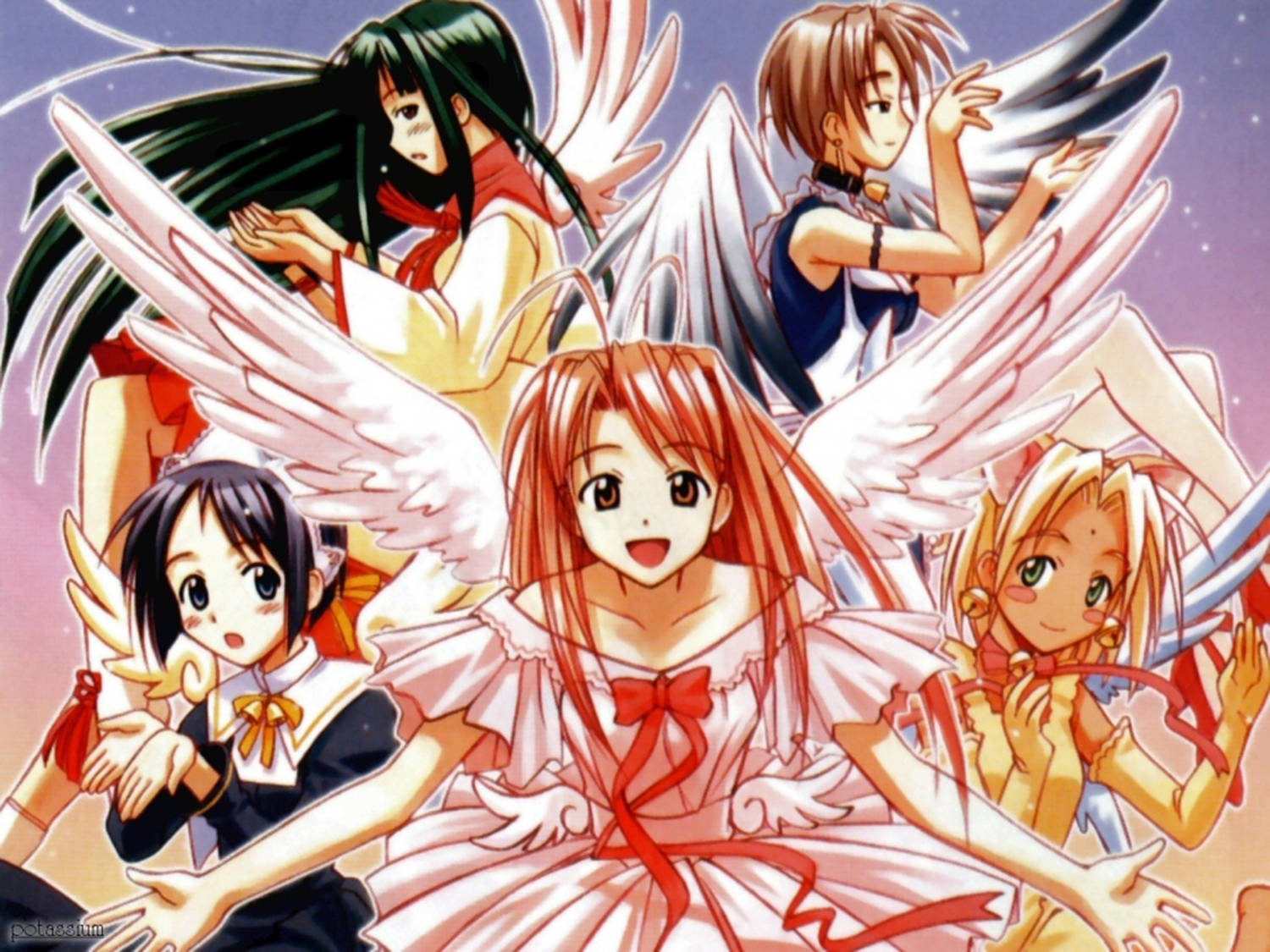 Love Hina With Wings