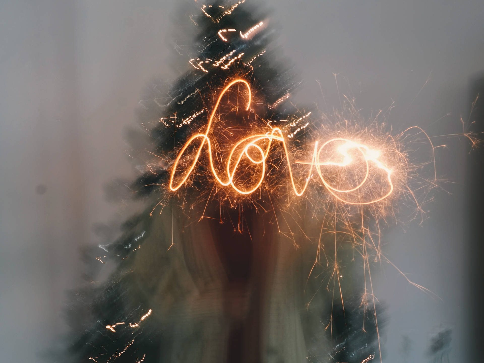 Love, Inscription, Glitter, Sparks
