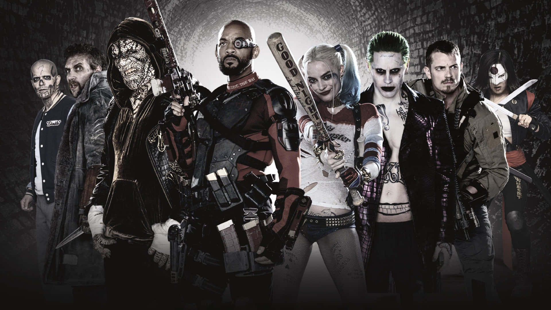 Elsker Joker Og Harley Quinn Suicide Squad 3840 X 2160 Wallpaper