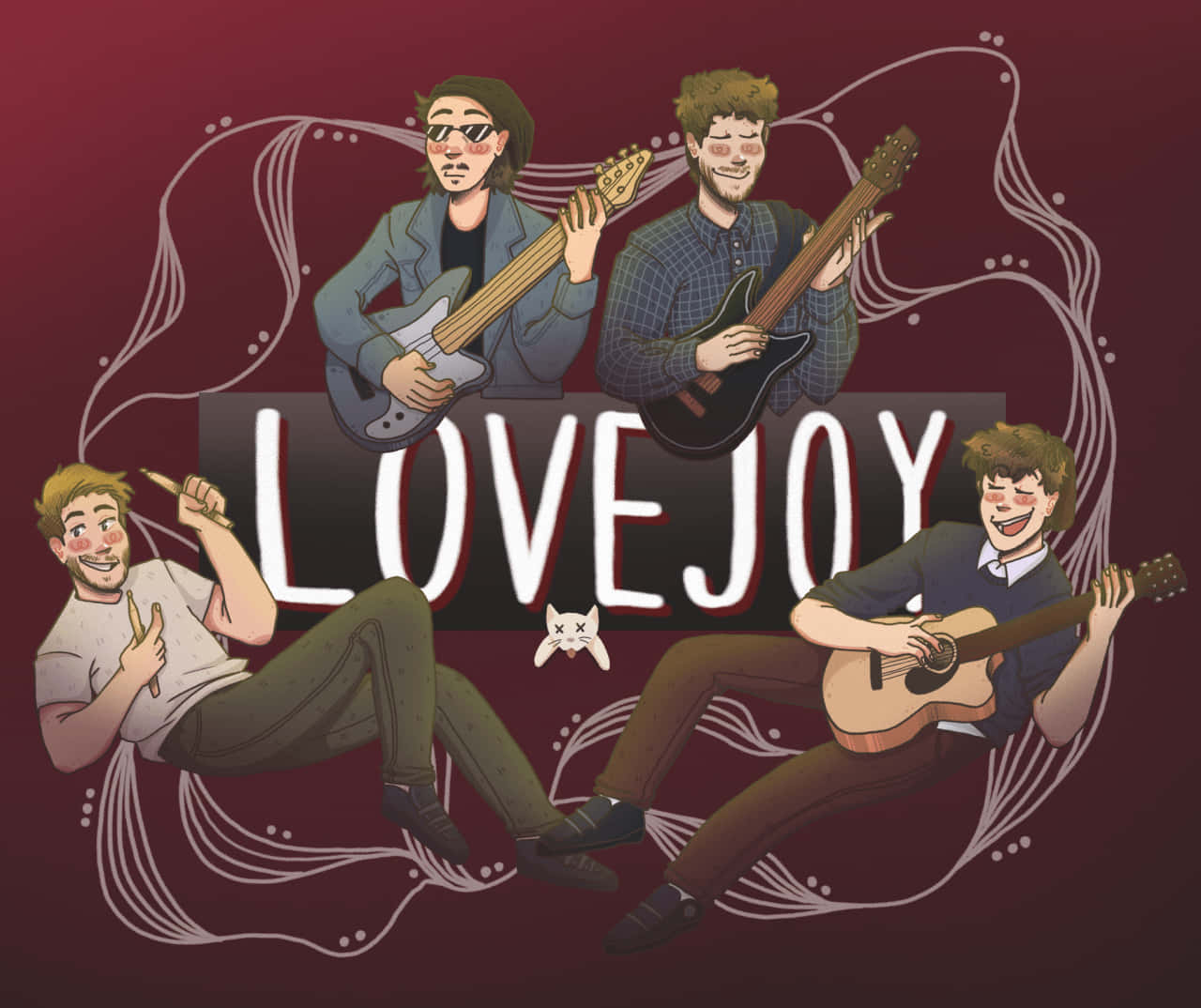 Miembrosde La Banda Love Joy Fondo de pantalla
