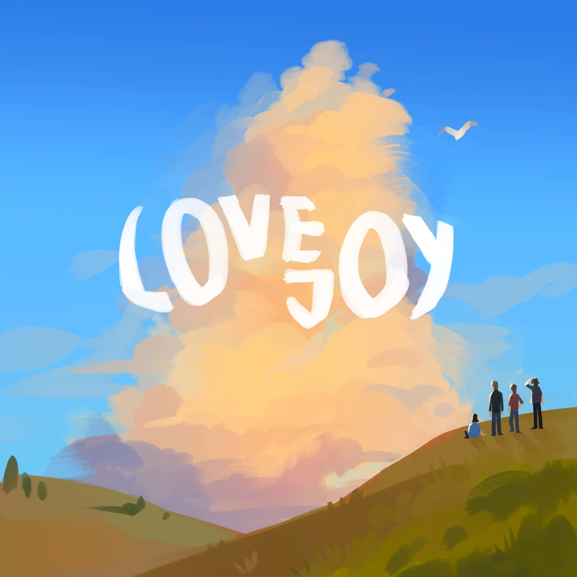 "Choose love and joy" Wallpaper
