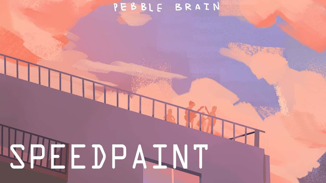 Love Joy Pebble Brain Speed Paint Artwork Wallpaper