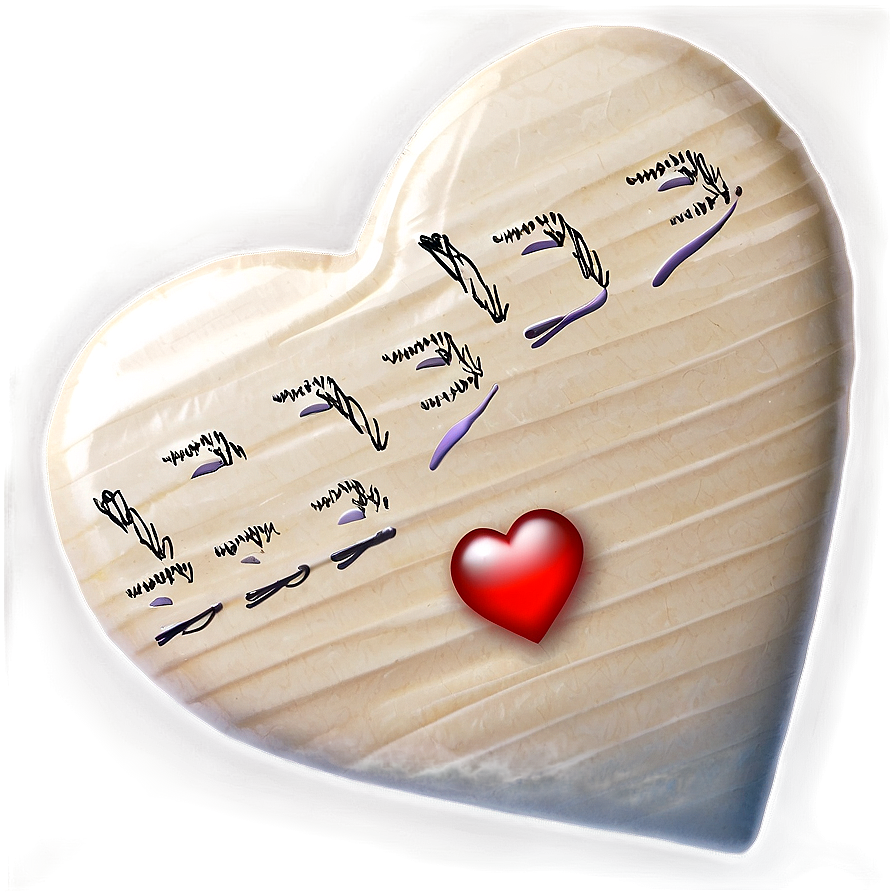 Love Letter Heart Emoji Png Wvf PNG