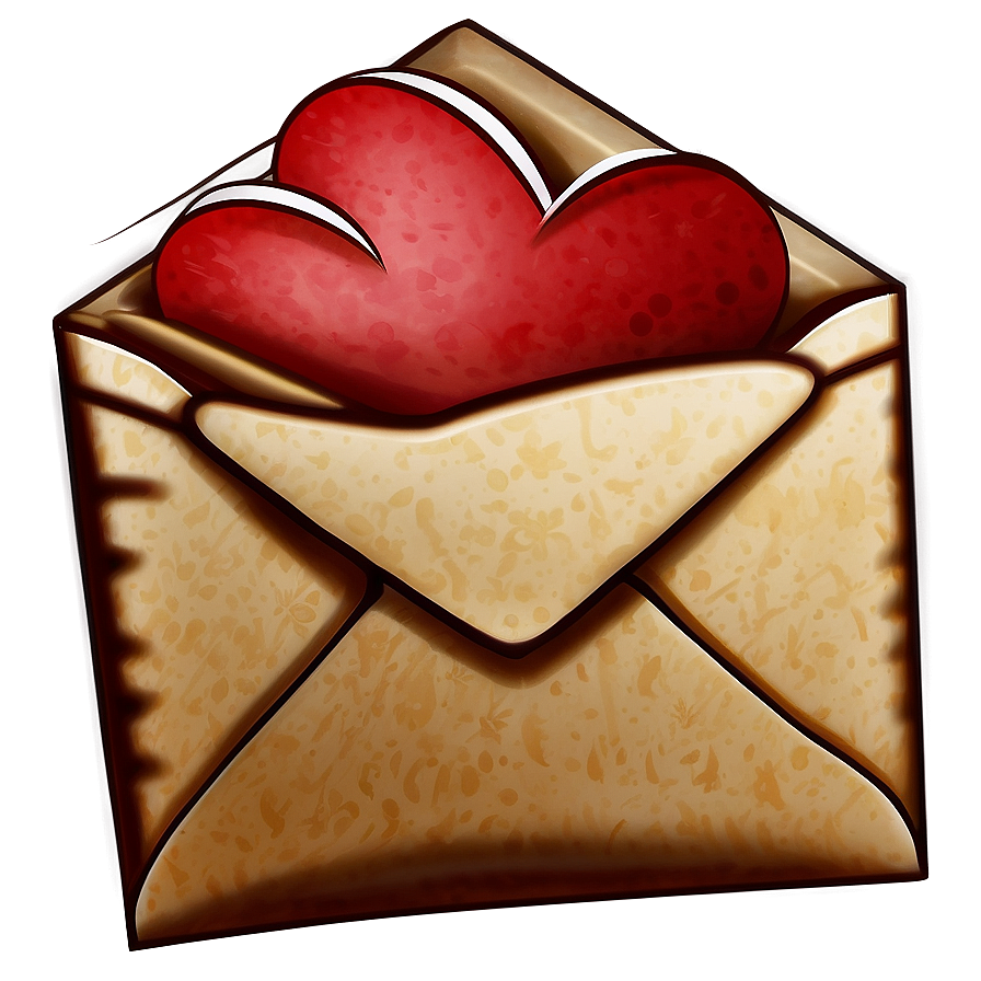 Love Letter Heart Stamp Png Oon97 PNG