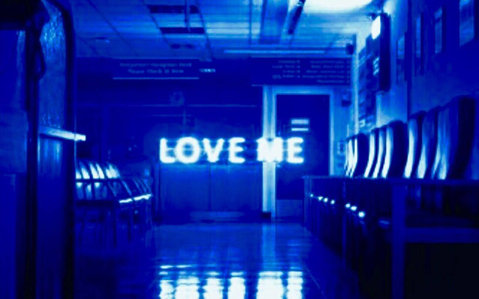 Love Me Blue Aesthetic Pc