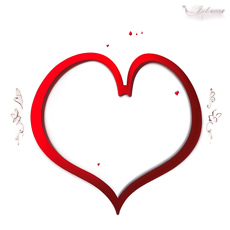 Love Message Red Heart Emoji Png 06262024 PNG