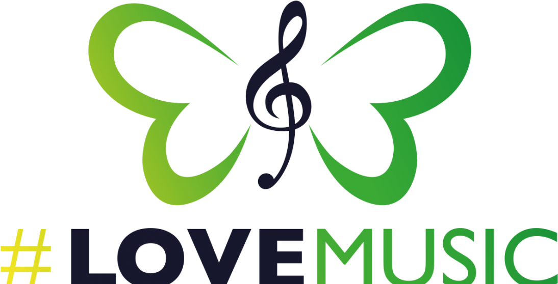 Love Music_ Butterfly_ Note_ Logo PNG
