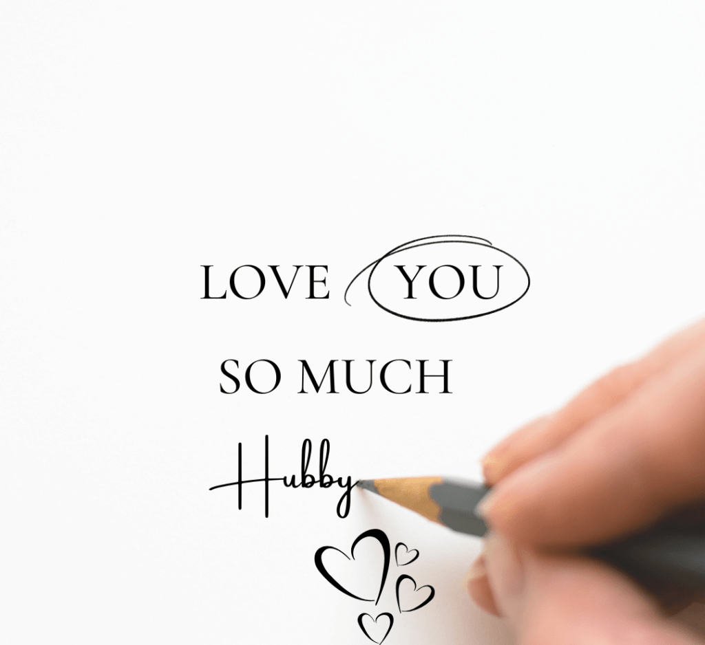Love Note Writing Hand