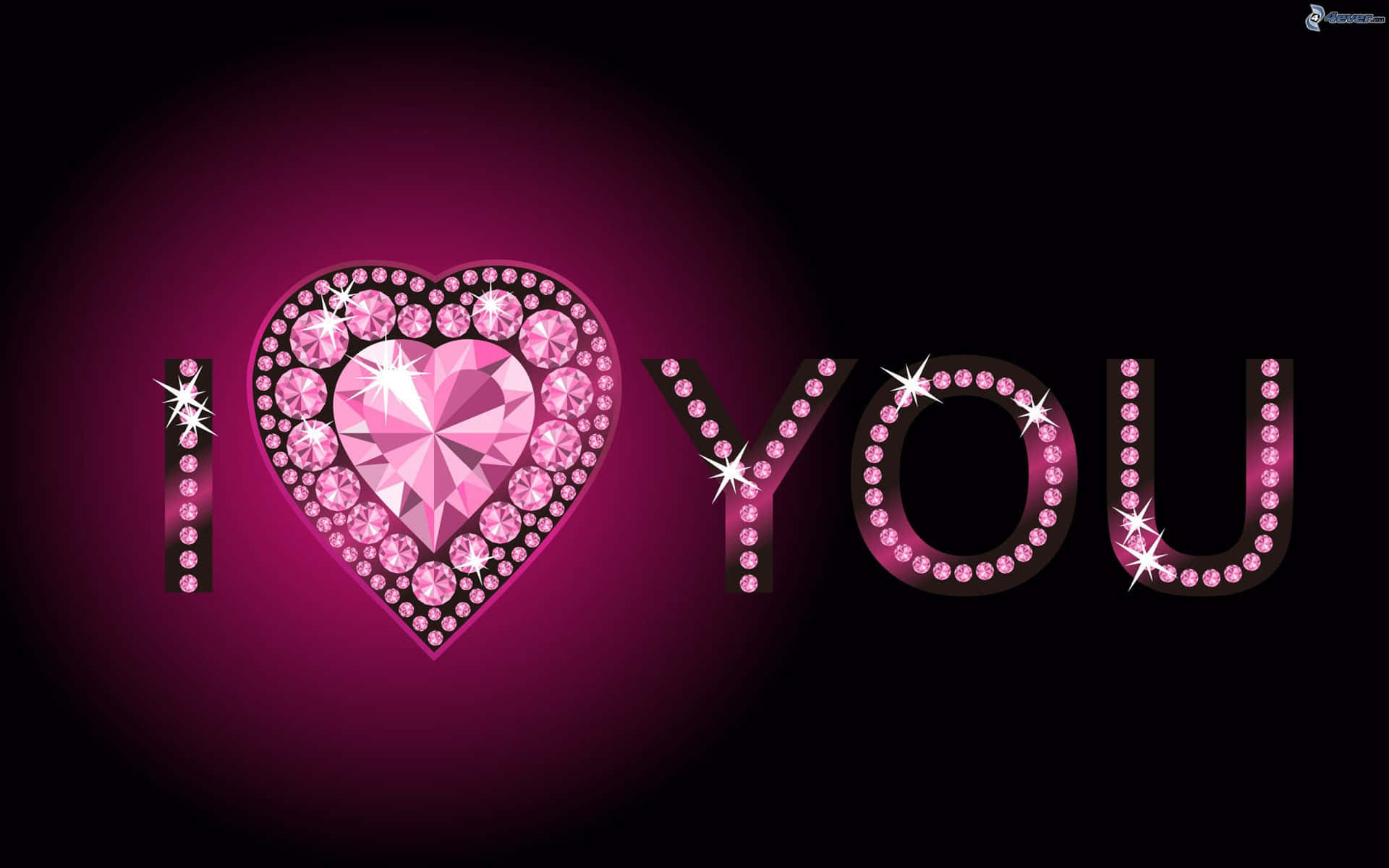 "I LOVE YOU" Diamond Picture