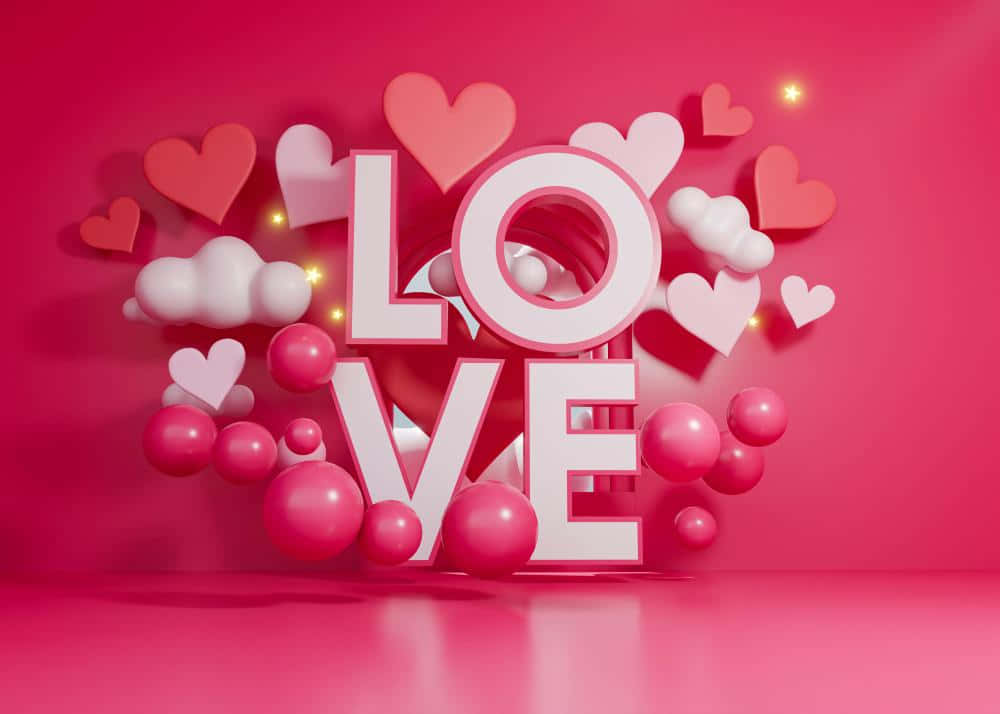 Valentinsdagkærligheds Digitalt Billede