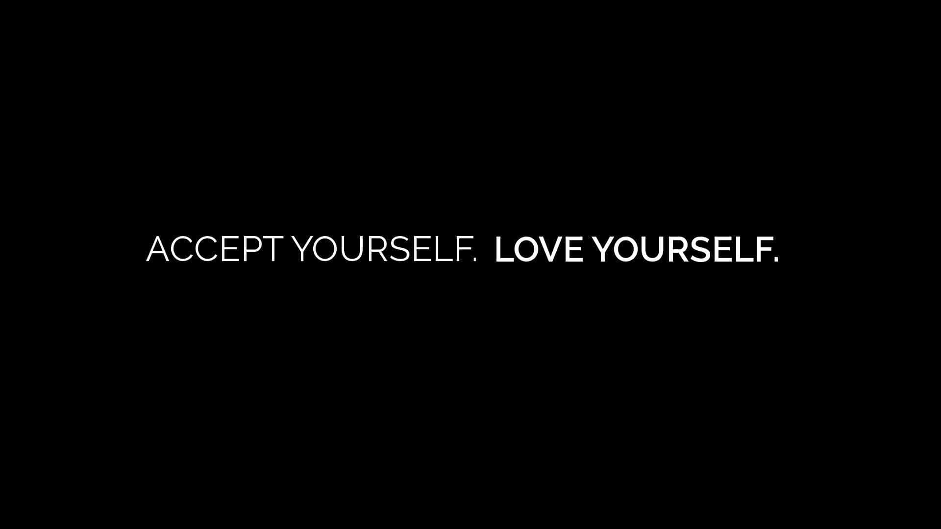 Embrace Your Essence - Love Yourself Wallpaper